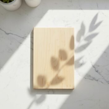 Large Single Block Tamarind Wood Chopping Board 12×18×1 Inch – Butcher Block - Image 2