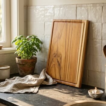 Teak Wood Chopping board by Amra Farms – view 5