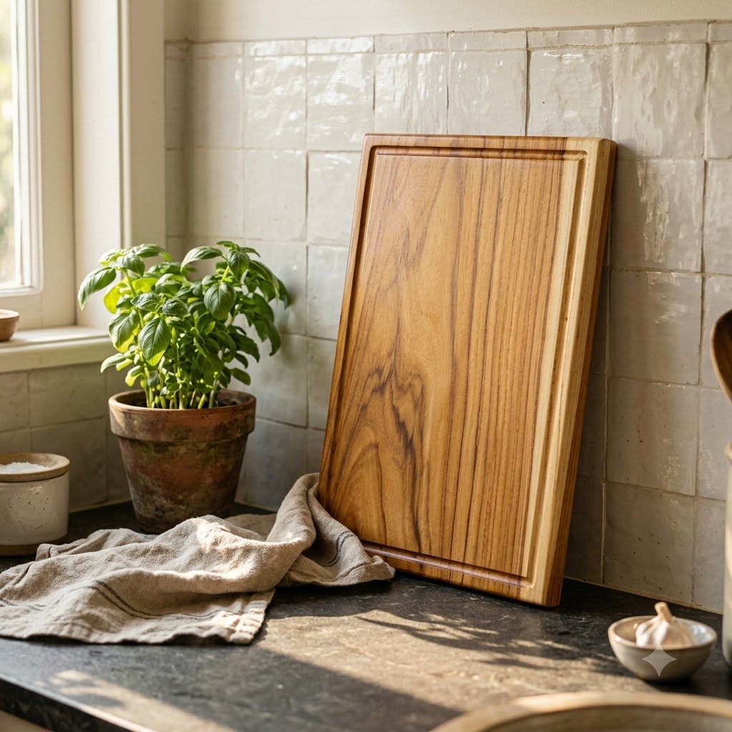 Teak Wood Chopping board by Amra Farms – view 5