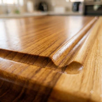 Teak Wood Chopping board by Amra Farms – view 6