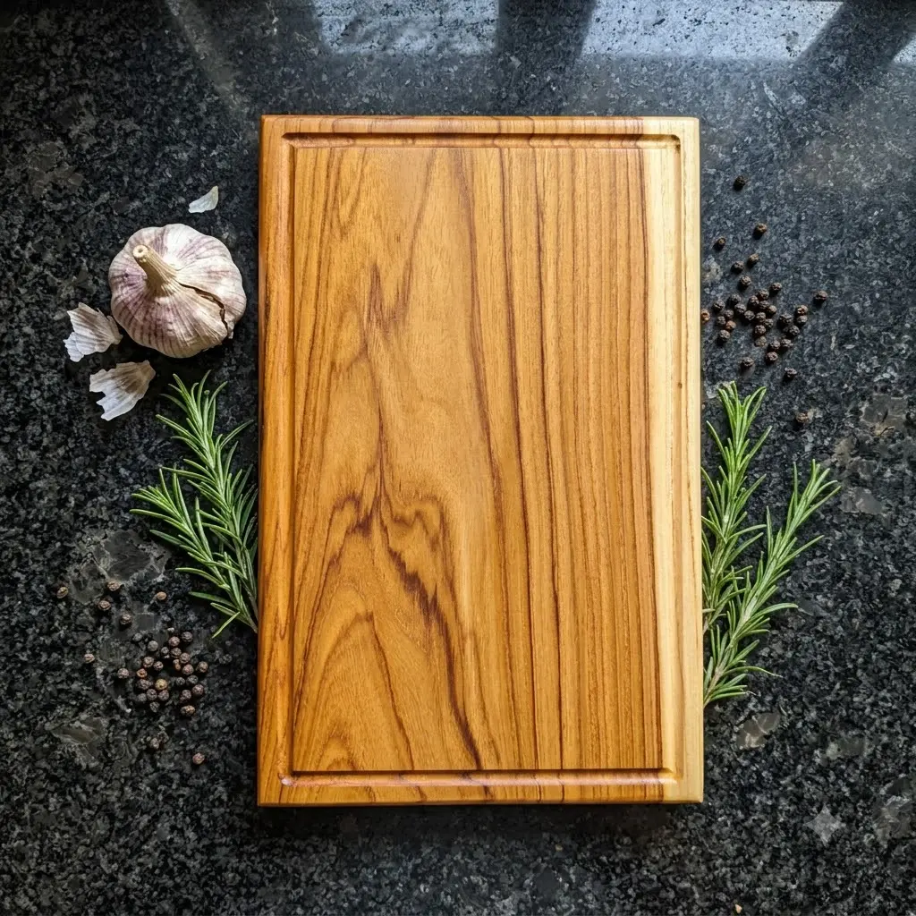 Teak Wood Chopping board by Amra Farms – view 8