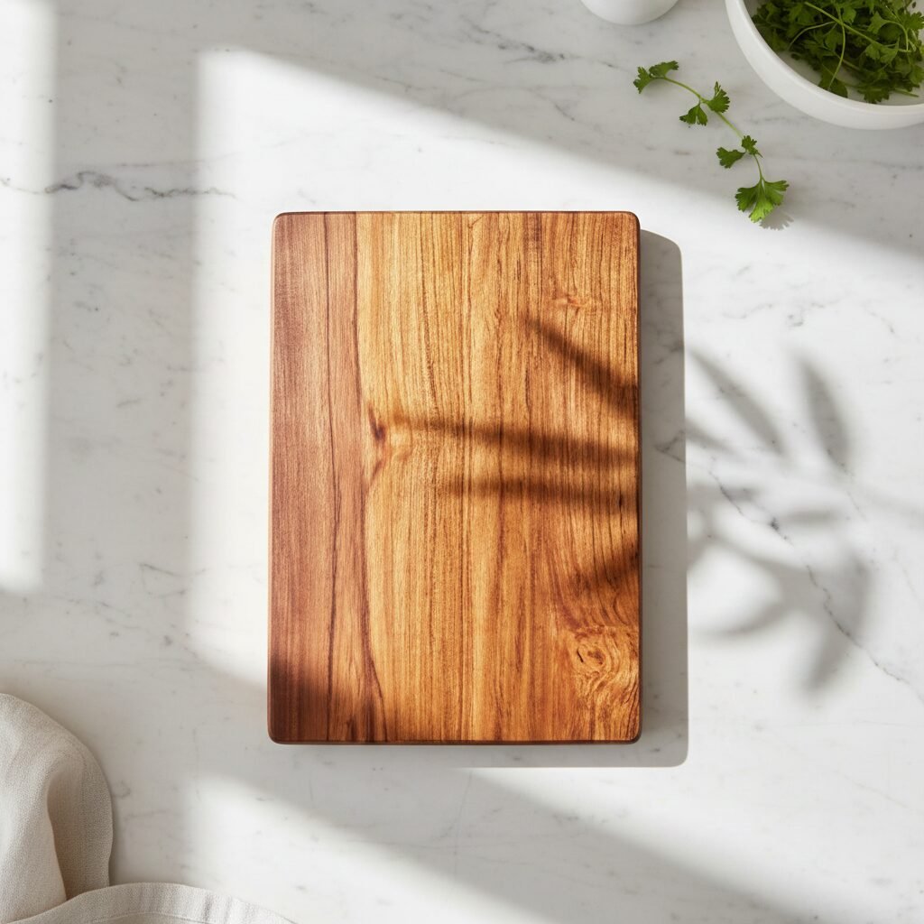 thin extra large teak wood vegetable cutting board lightweight durable wooden chopping board for kitchen vegetables fruits daily meal prep Thin extra-large teak wood vegetable cutting board, lightweight wooden chopping board for kitchen vegetables and everyday meal prep