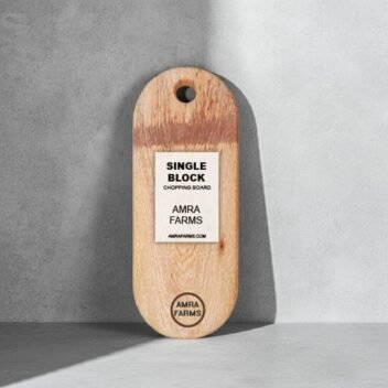 "Handcrafted mini wooden chopping board for kitchen prep"