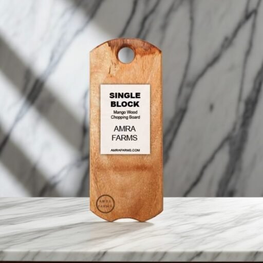Small Wooden Cutting Board With Handle (30 x 15 x 1.5 cm) - (M-101)