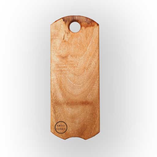 Small Wooden Cutting Board – 30 x 15 x 1.5 cm : Edge Grain | Single Piece