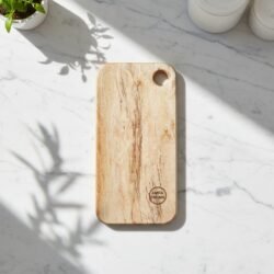 Amra Farms Small Teak Wood Cutting Board (Approx 6×12″)   : Rectangular Vegetable Cutting Board