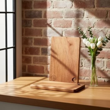 Amra Farms XL Mango Wood Cutting Board, Durable Wooden Chopping & Butcher Board for Kitchen 45x30x2 cm