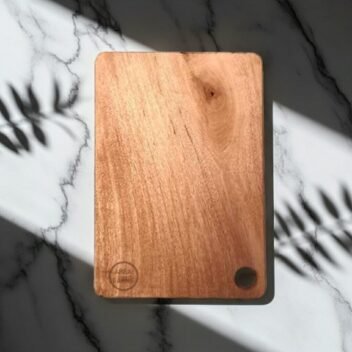 Extra-Large Mango Wood Cutting Board by Amra Farms, XL Wooden Chopping & Butcher Board for Kitchen and Meal Prep 45x30x2 cm