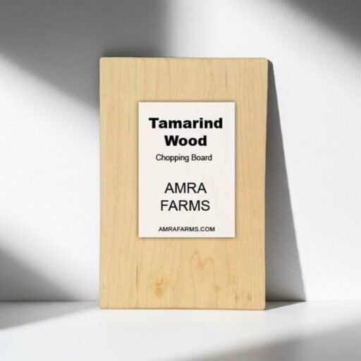 Premium Tamarind Wood Chopping Board - Single Block PuliMutti - P101