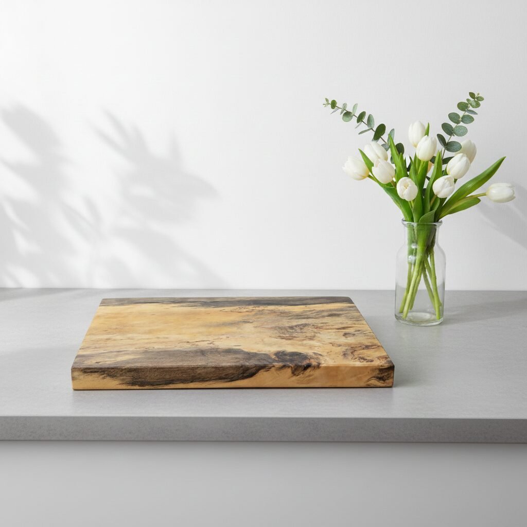 Spalted Tamarind Wood Chopping Board – Wild, Beautiful and Unpredictable