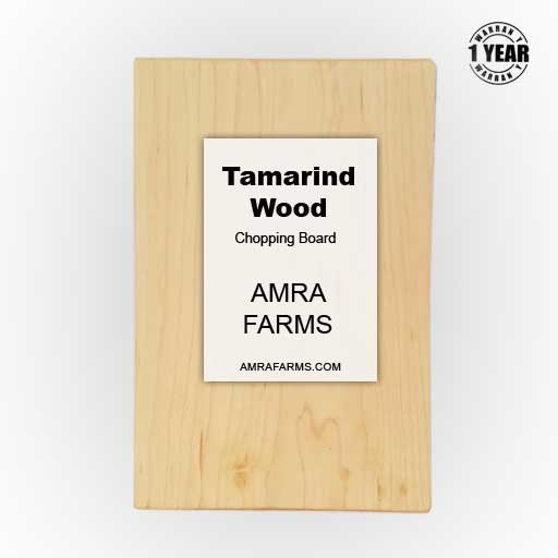 Premium Tamarind Wood Chopping Board - Single Block PuliMutti - P101