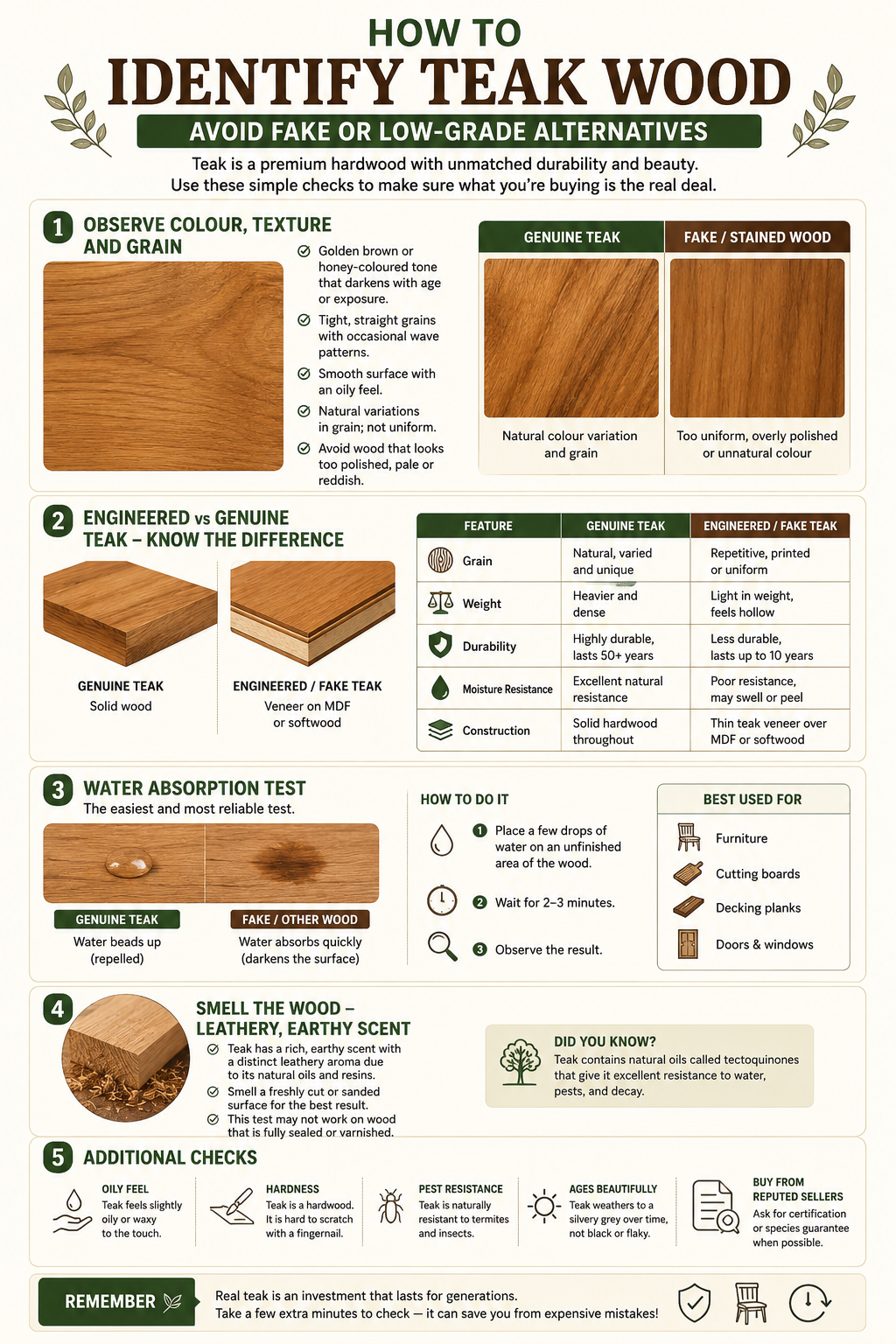 Teak Wood Guide: Benefits, Types, and Uses of the World’s Most Durable Hardwood