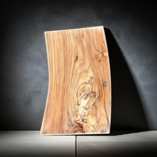 Live Edge Hard Wood Teak Chopping Board - Image 4