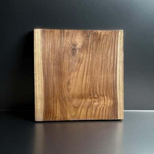 Square teak wood cutting board