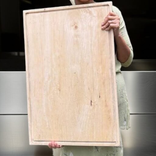 Tamarind Wood Extra Large Single Block Chopping Board - Image 3
