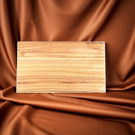 Teak Single Block Medium Minimalist chopping boards - Image 5