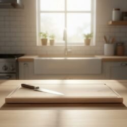 Tamarind Wood Extra Large Single Block Chopping Board