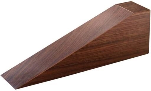 Teak Wood Wedge Door Stopper - Handcrafted Elegance for Everyday Use