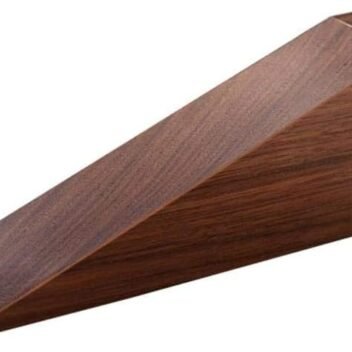 Teak Wood Wedge Door Stopper - Handcrafted Elegance for Everyday Use