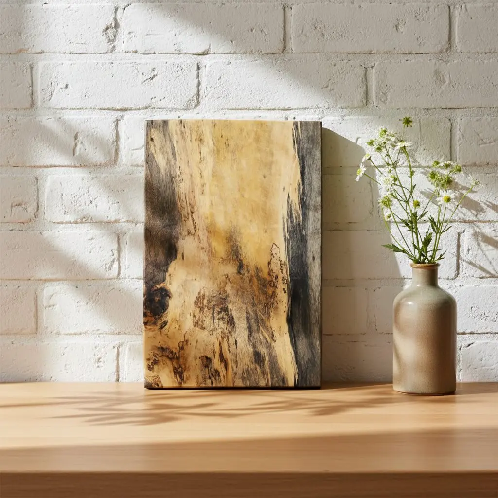 Large Spalted Tamarind Wood Cutting Board 11×18×1 Inch – Wooden Chopping Board