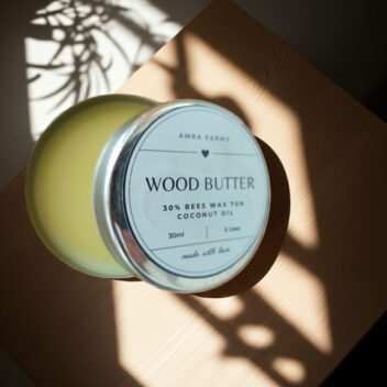 Wood Butter By Amra Farms - Wood Wax for Chopping Boards : Wood Conditioner