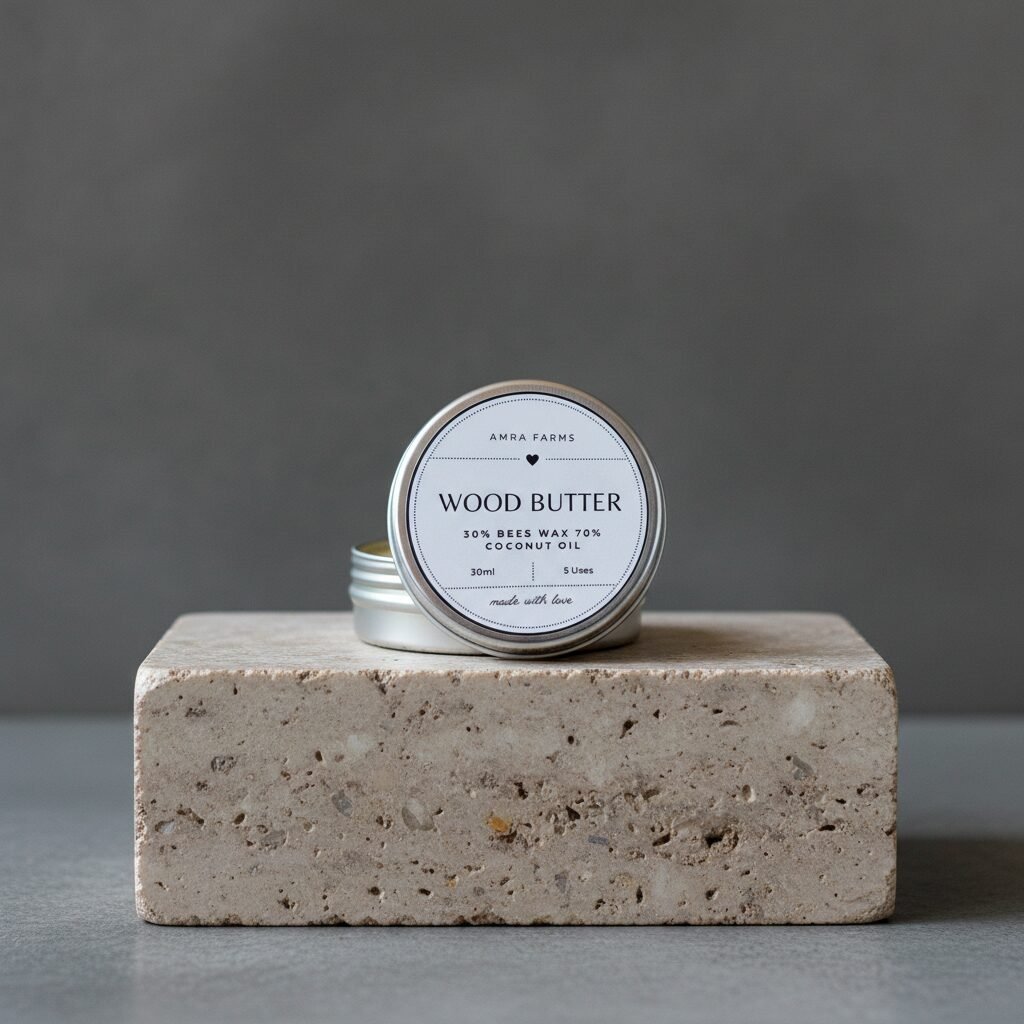 Wood Butter for Chopping Boards 30g – Wood Conditioner & Wood Wax