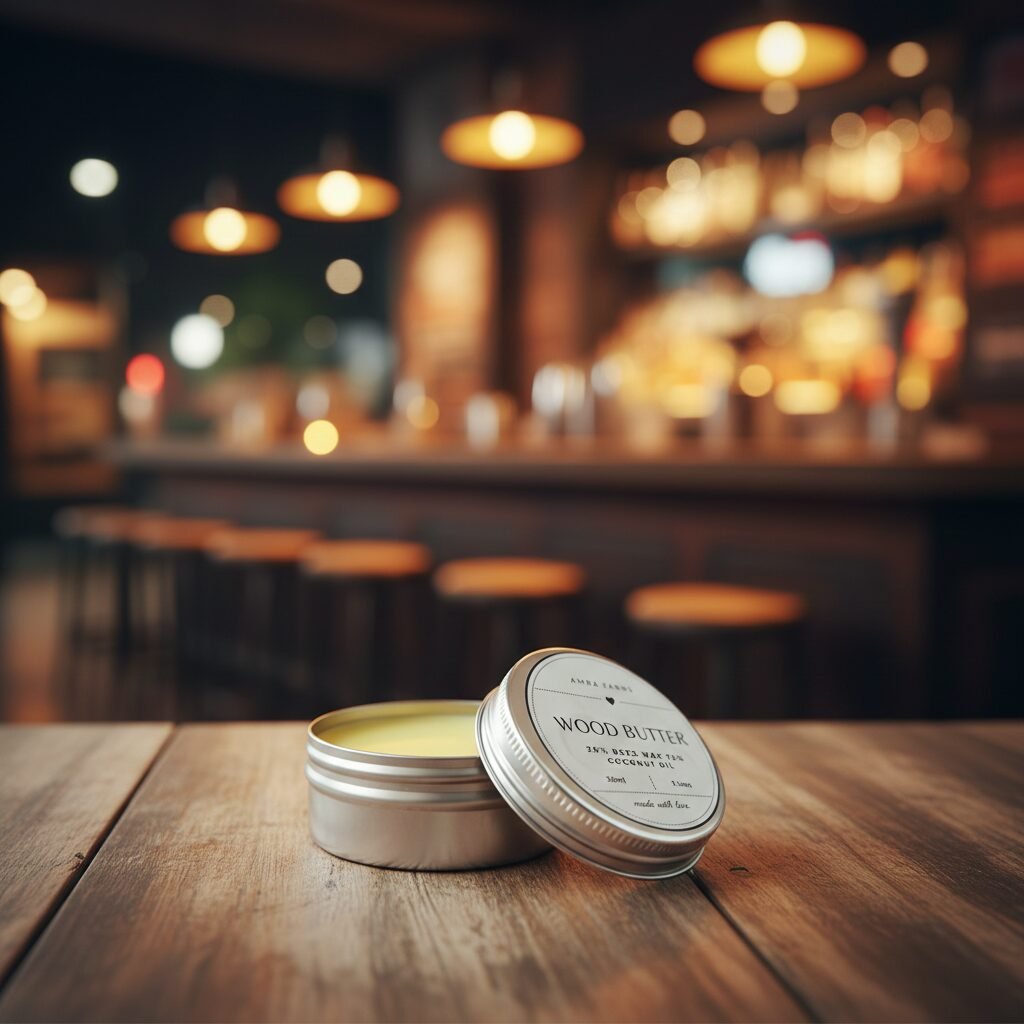 Wood Butter for Chopping Boards 30g – Wood Conditioner & Wood Wax
