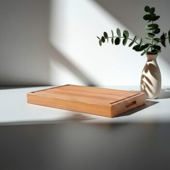 Extra large heavy-duty neem wood cutting board 15×22×2 inch by Amra Farms