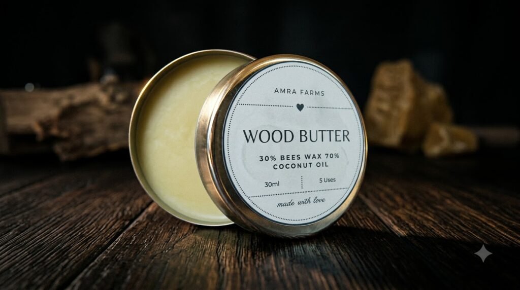 Wood Butter for Chopping Boards 30g – Wood Conditioner & Wood Wax