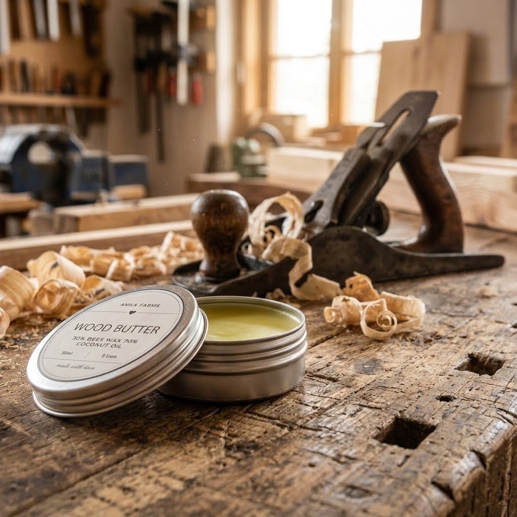 Wood Butter for Chopping Boards 30g – Wood Conditioner & Wood Wax