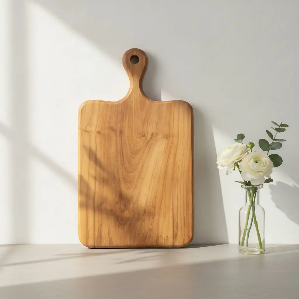 Charcuterie Cutting Boards with Handle 10×14×1 Inch – Wooden Cutting Board