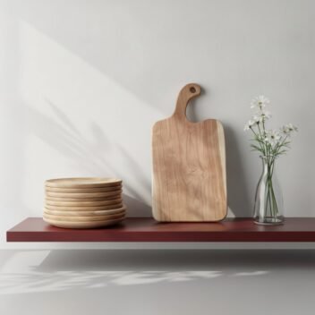 Charcuterie Cutting Boards with Handle 10×14×1 Inch – Wooden Cutting Board - Image 2