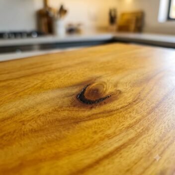 Wooden chopping board close up – Jackwood Chopping Board