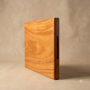 Minimalist Neem wood Chopping board by Amra Farms – view 10