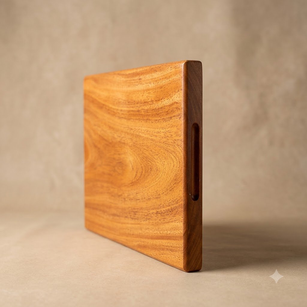 Minimalist Neem wood Chopping board by Amra Farms – view 10